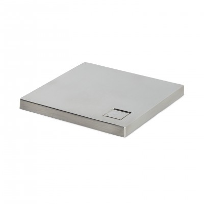 RICHARD BURBIDGE BRUSHED NICKEL NEWEL CAP - 90MM [BNC]