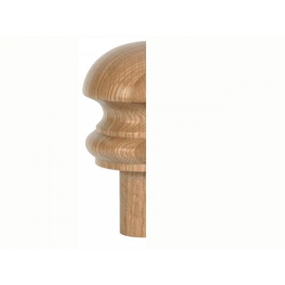 Staircase Half Newel Cap - Mushroom Cap - Fernhill Range 60 x 120mm