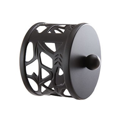 Cheshire Mouldings Black Filigree End Cap - Pack of 2 [RBM03P] 
