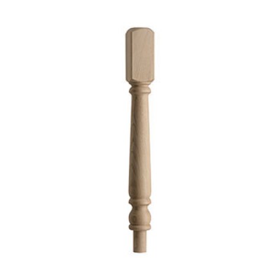 CHESHIRE MOULDINGS BENCHMARK OAK PLAIN NEWEL TURNING 820 X 91 X 91MM [CMN196O]