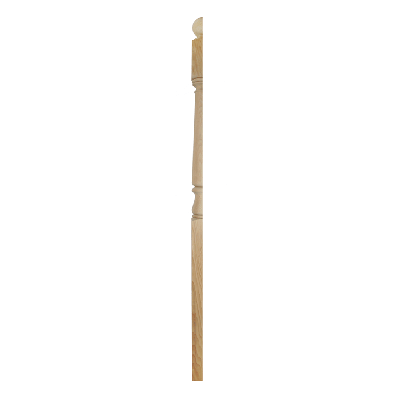 Richard Burbidge CNP1341/90PHALF Trademark Pine Tulip Complete Half Newel Turning 90x1341mm