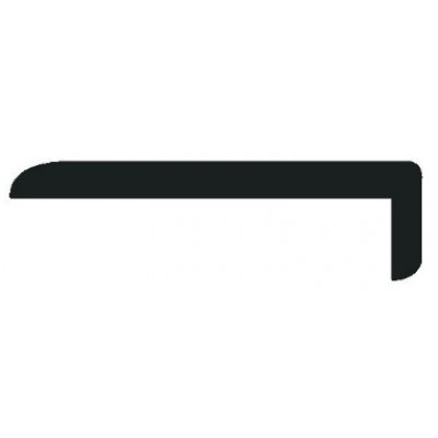 Richard Burbidge CRN7006 - 10 PVC LIP ANGLE 5 25 2400 [PK 10] - previously FB336