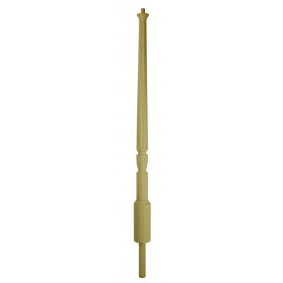 Richard Burbidge CWOFNT-V Classic White Oak Fluted Continuous Handrail Newel Turning 890mm