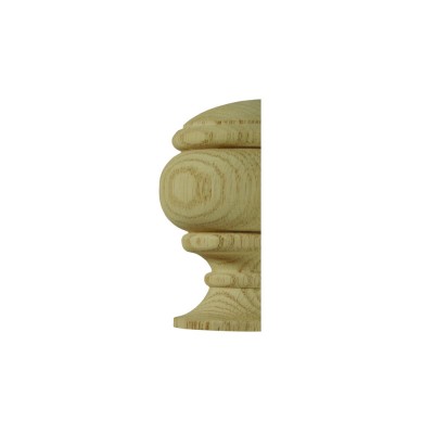 Richard Burbidge CWONC1HALF Classic White Oak Newel Cap Half