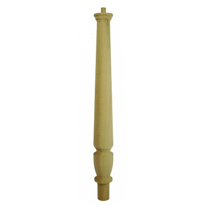 Richard Burbidge CWONT0 Classic White Oak Plain Continuous Handrail Volute Newel Turning 675mm