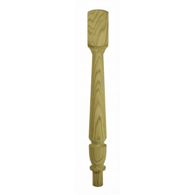 Richard Burbidge CWONT160/90 Classic White Oak Plain Newel Turning 90x725mm