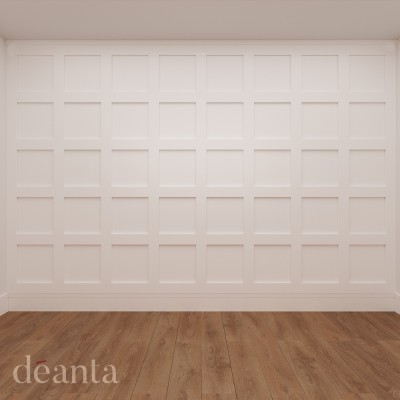 Deanta Shaker White Primed Wall Panelling 2400mm Pack [WPPGSH]