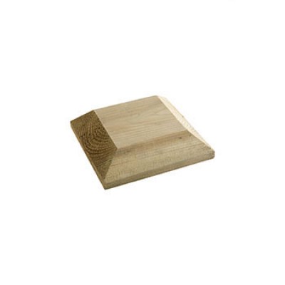 Cheshire Mouldings Pine Core Deck Patrice Cap - 115x115x27mm [DEPTC]