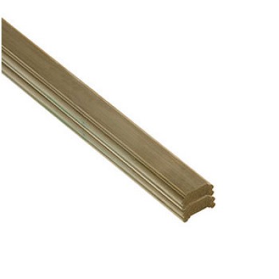 Cheshire Mouldings DHNEW24 Core Deck Pine Universal Rail 2395x75x38mm