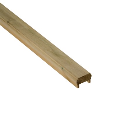 Cheshire Mouldings Pine Core Deck Universal Decking Rail 1800x63x44mm [DHU18]