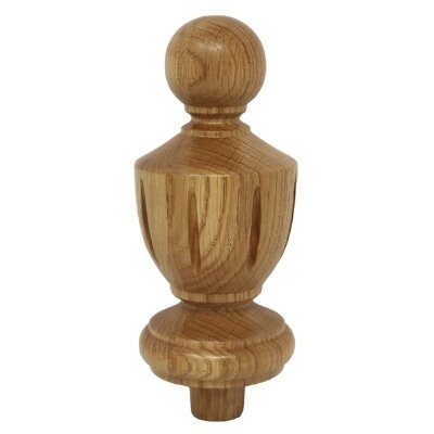 STAIRCASE GRECIAN FLUTED NEWEL CAP - 90 X 90MM