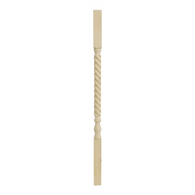 Richard Burbidge Pine Forston Twist Spindle - 41x41x900mm [FT090P]