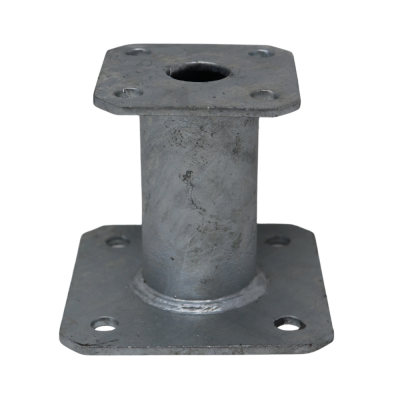 Elevated Metal Post Base - Galvanised