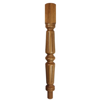 PST1 Grecian Fluted Newel Post - 90x90x730mm