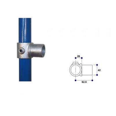 Interclamp 147-C42 - Internal Swivel Tee