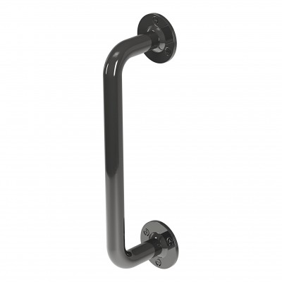 ROTHLEY GRAB RAIL - GUN METAL 305 X 25MM [J401BGM]