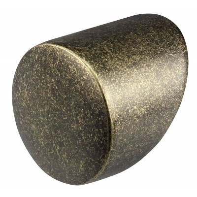 Forge Handrail End Cap 54mm Diameter - Antique Brass Pack of 2