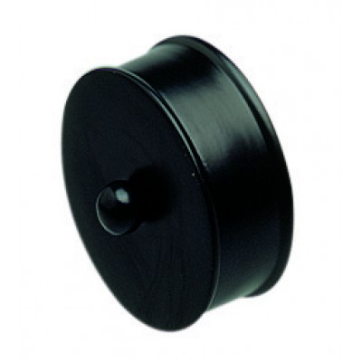 Richard Burbidge RHR02BL Handrail Metal End Cap - Black 54mm
