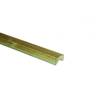 Richard Burbidge LD201C Traditional Outdoor Naturewood Multi Purpose Rail 1800x32x66mm