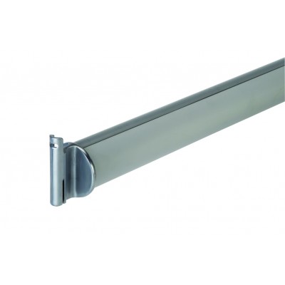 Richard Burbidge LD500 Contemporary Fusion Outdoor Aluminium Support Handrail with Brackets 1800mm