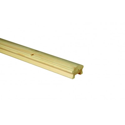 Richard Burbidge LHR3600/41P Hallmark Pine Handrail for 41mm Spindles 3.6m