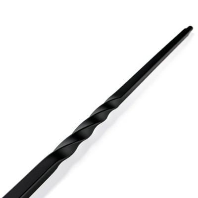 Montgomery Matt Black Metal Baluster Spindle 12.5mm x 1120mm (square)