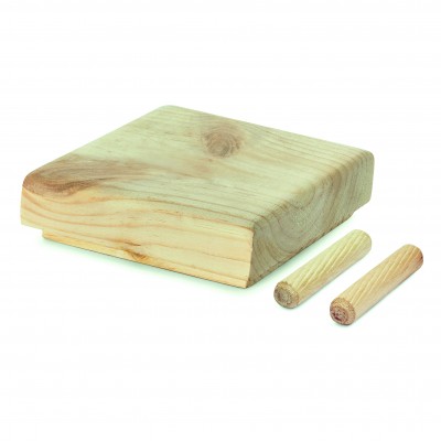 RICHARD BURBIDGE PINE SHADOW NEWEL CAP - 90MM [NCSP1/90]