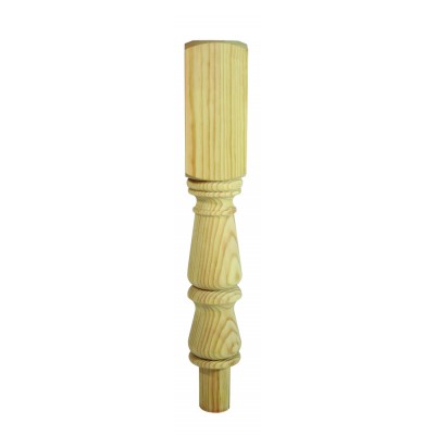 Richard Burbidge NT202/90P Trademark Pine Tulip Winder Newel Turning 90x497mm