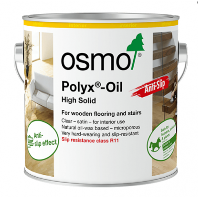 OSMO Polyx Hardwax Anti-Slip Oil 750ml - Clear Satin