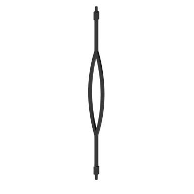 Cheshire Mouldings Ovo Iron Landing Spindle - 855mm [OVLAND]