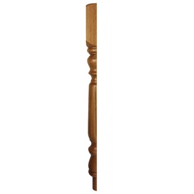 PST1 Oxford Fluted Half Newel Post