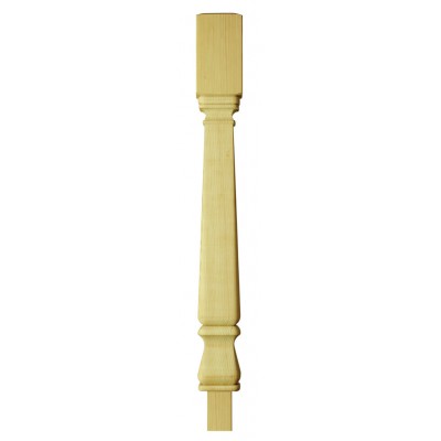 Richard Burbidge PNT160P Trademark Pine Provincial Newel Turning 90x725mm