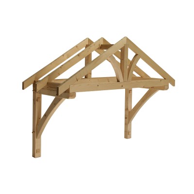 Cheshire Mouldings Pine Apex Porch Canopy - 1200mm [PORCH001]