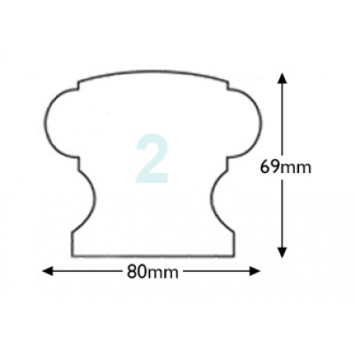 Profile Staircase Handrail No. 2