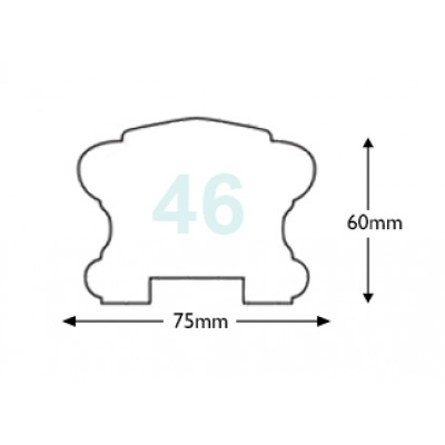 Profile Staircase Handrail No. 46