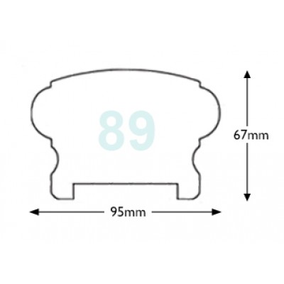 Profile Staircase Handrail No. 89