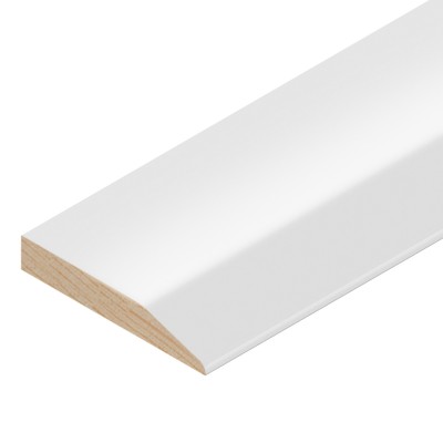 Cheshire Mouldings White Primed Chamfered Skirting & Architrave 2400x94x14.5mm - Pack QTY 4 [PS02]
