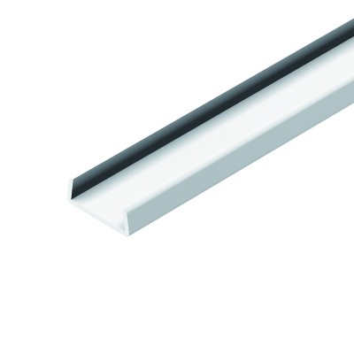 Cheshire Mouldings PVC Lipping 2400x16x16mm - Pack QTY 6 [PVC10]