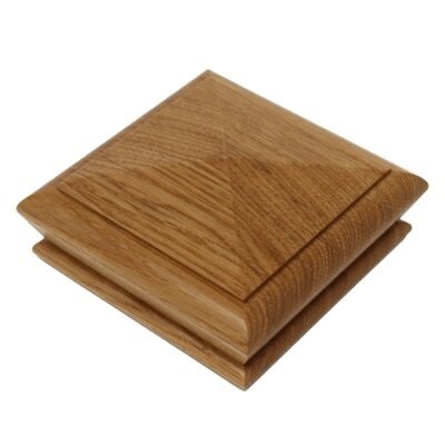 Staircase Newel Cap - Pyramid Cap 90mm