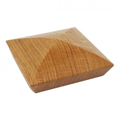 Modern Staircase Newel Cap - Pyramid Cap 90mm