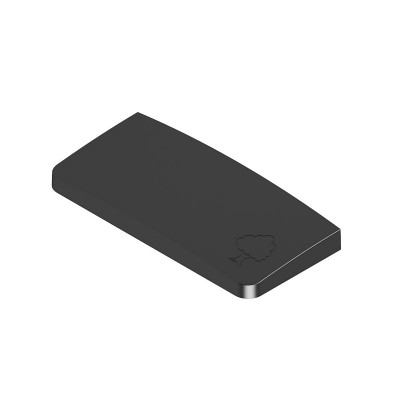 Cheshire Mouldings Iron Slim Half Newel Cap - Black [SLIMCBH]