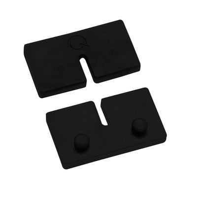 Q-Railing - Rubber inlay for glass clamp MOD 21, for 10 mm glass thickness [PK8]- [19500201000] 205021-10