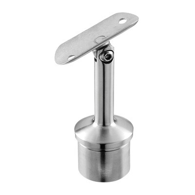 Q-Railing - Adjustable saddle, Dia 42.4 mm x 2 mm, handrail Dia 42.4 mm, stainless steel 304 interior, satin [PK2]- [13071824212] 130718-042-12