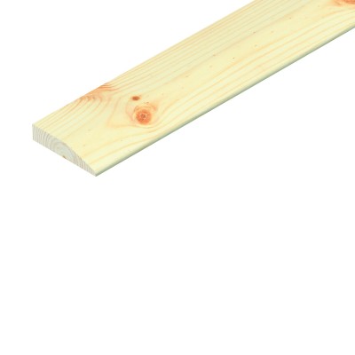 Cheshire Mouldings Pine Chamfered Skirting Handy Pack 2100x46x15mm - Pack QTY 8 [TM1056]