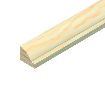 Cheshire Mouldings Pine Glass Bead 2400x12x15mm - Pack QTY 30 [TM500]