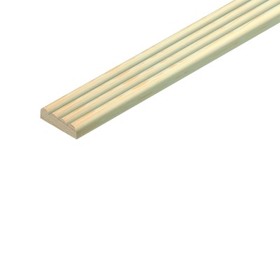 Cheshire Mouldings Pine Decorative Reed Mould - 2400x34x6mm - Pack QTY 8 [TM701]
