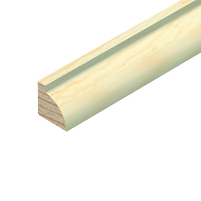 Cheshire Mouldings Pine Glass Bead 2400x15x15mm - Pack QTY 30 [TM956]