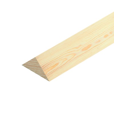 Cheshire Mouldings Pine Triangle Bead 2400x21x21mm - Pack QTY 20 [TM971]
