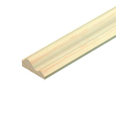 Cheshire Mouldings Pine Decorative Panel Mould - 2400x21x8mm - Pack QTY 10 [TM973]