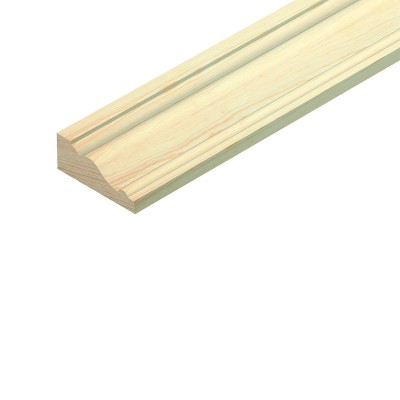 Cheshire Mouldings Pine Decorative Panel Mould - 2400x31x12mm - Pack QTY 10 [TM975]
